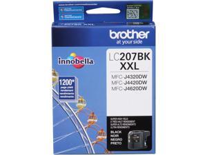 Brother Innobella LC207BK/LC207BKS Ink Cartridge 1200 Page Yield; Black Brother Innobella LC207BK/LC207BKS Ink Cartridge 1200 Page Yield; Black