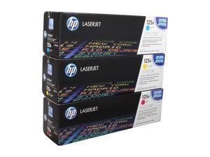 HP 125A Tri-Pack Color LaserJet Toner Cartridges (CE259A)-Cyan/Magenta/Yellow HP 125A Tri-Pack Color LaserJet Toner Cartridges (CE259A)-Cyan/Magenta/Yellow