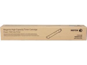 XEROX 106R01437 High Capacity Toner Cartridge For Xerox Phaser 7500 Magenta XEROX 106R01437 High Capacity Toner Cartridge For Xerox Phaser 7500 Magenta