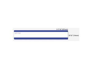 Seiko SmartLabel SLP-FLB File Folder Label
0.56" Width x 3.43" Length - 130/Roll - 0.79" CoreRoll - Blue Seiko SmartLabel SLP-FLB File Folder Label
0.56" Width x 3.43" Length - 130/Roll - 0.79" CoreRoll - Blue