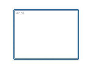 Seiko Name Badge Label
2.75" Width x 2.12" Length - 1 / Box - Blue Seiko Name Badge Label
2.75" Width x 2.12" Length - 1 / Box - Blue