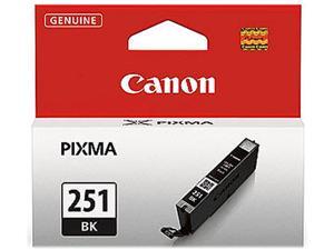 Canon CLI-251 BK Ink Cartridge; 1 Black (6513B001) Canon CLI-251 BK Ink Cartridge; 1 Black (6513B001)