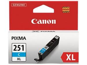 Canon CLI-251C XL Ink tank High Yield; Cyan (6449B001) Canon CLI-251C XL Ink tank High Yield; Cyan (6449B001)
