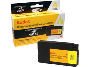 KODAK Remanufactured Ink Cartridge Compatible With HP 951 XL / 951XL (CN048AN) High-Yield Yellow KODAK Remanufactured Ink Cartridge Compatible With HP 951 XL / 951XL (CN048AN) High-Yield Yellow