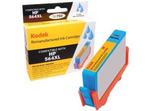 KODAK Remanufactured Ink Cartridge Compatible With HP 564 XL / 564XL (CN685WN) High-Yield Cyan KODAK Remanufactured Ink Cartridge Compatible With HP 564 XL / 564XL (CN685WN) High-Yield Cyan
