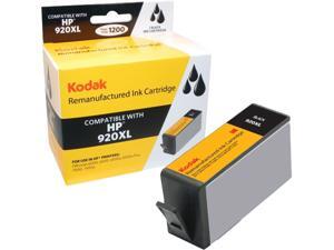 KODAK Remanufactured Ink Cartridge Compatible With HP 920 XL / 920XL (CD975AN) High-Yield Black KODAK Remanufactured Ink Cartridge Compatible With HP 920 XL / 920XL (CD975AN) High-Yield Black