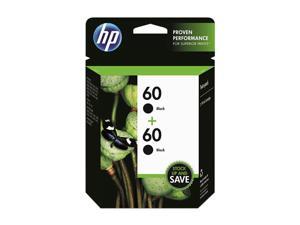 HP 60 Black Twin Pack Ink Cartridges(CZ071FN#140) HP 60 Black Twin Pack Ink Cartridges(CZ071FN#140)