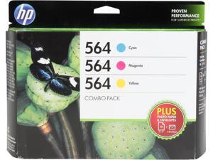 HP 564 (B3B33FN#140) 564 Ink Cartridge Cyan,Magenta,Yellow HP 564 (B3B33FN#140) 564 Ink Cartridge Cyan,Magenta,Yellow