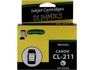 Ink for Dummies DC-CL211CL 3 Colors Ink Cartridge Replaces Canon CL-211 (2976B001) Ink for Dummies DC-CL211CL 3 Colors Ink Cartridge Replaces Canon CL-211 (2976B001)