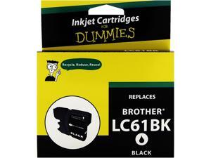 Ink for Dummies DB-LC61BK Black Ink Cartridge Replaces Brother LC-61BK inkjet Ink for Dummies DB-LC61BK Black Ink Cartridge Replaces Brother LC-61BK inkjet