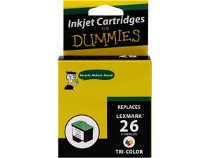 Ink for Dummies DL-10N0026(26) 3 Colors Ink Cartridge Replaces Lexmark 10N0026(26) Ink for Dummies DL-10N0026(26) 3 Colors Ink Cartridge Replaces Lexmark 10N0026(26)