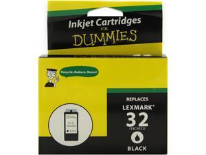 Ink for Dummies DL-18C0032(32) Black Ink Cartridge Replaces Lexmark 18C0032(32) Ink for Dummies DL-18C0032(32) Black Ink Cartridge Replaces Lexmark 18C0032(32)