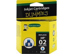 Ink for Dummies DH-02C(C8771WN) Cyan Ink Cartridge Replaces HP 02 (C8771WN) Ink for Dummies DH-02C(C8771WN) Cyan Ink Cartridge Replaces HP 02 (C8771WN)