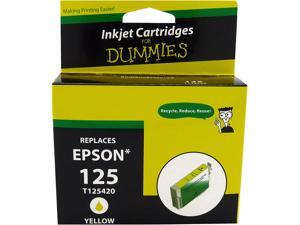 Ink for Dummies DE-T1254 Yellow Ink Cartridge Replaces Epson T1254 Ink for Dummies DE-T1254 Yellow Ink Cartridge Replaces Epson T1254