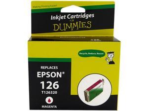 Ink for Dummies DE-T1263 Magenta Ink Cartridge Replaces Epson T1263 Ink for Dummies DE-T1263 Magenta Ink Cartridge Replaces Epson T1263