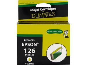 Ink for Dummies DE-T1264 Yellow Ink Cartridge Replaces Epson T1264 Ink for Dummies DE-T1264 Yellow Ink Cartridge Replaces Epson T1264