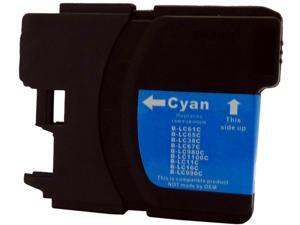 Green Project B-LC61/65C Cyan Ink Cartridge replaces Brother LC65C Green Project B-LC61/65C Cyan Ink Cartridge replaces Brother LC65C