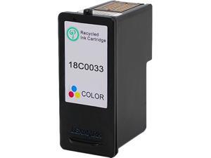 Green Project replacement Lexmark 18C0033 (33) Inkjet-Tri Color - Retail Green Project replacement Lexmark 18C0033 (33) Inkjet-Tri Color - Retail