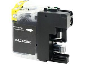 Green Project B-LC103BK Black Ink Cartridge Replaces Brother LC103BK Green Project B-LC103BK Black Ink Cartridge Replaces Brother LC103BK