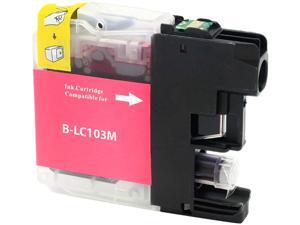 Green Project B-LC103M Magenta Ink Cartridge Replaces Brother LC103M Green Project B-LC103M Magenta Ink Cartridge Replaces Brother LC103M