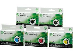 Green Project B-LC75(5PK) Black and Colors Compatible Brother LC75 Ink Cartridge 5 Pack Green Project B-LC75(5PK) Black and Colors Compatible Brother LC75 Ink Cartridge 5 Pack