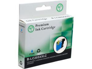 Green Project B-LC205XXLC Compatible Brother LC 205 XL Cyan Green Project B-LC205XXLC Compatible Brother LC 205 XL Cyan