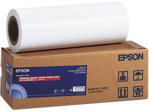 Epson S041742 Premium Glossy Photo Paper Rolls, 16" x 100 ft, Roll Epson S041742 Premium Glossy Photo Paper Rolls, 16" x 100 ft, Roll