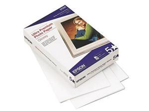 Epson S042174 Ultra Premium Photo Paper 4" x 6" - Glossy - 96 Brightness - Bright White Epson S042174 Ultra Premium Photo Paper 4" x 6" - Glossy - 96 Brightness - Bright White