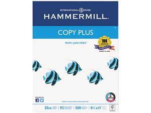 Hammermill 105007 - Copy Plus Copy Paper, 92 Brightness, 20lb, 8-1/2 x 11, White, 5000 Sheets/Carton Hammermill 105007 - Copy Plus Copy Paper, 92 Brightness, 20lb, 8-1/2 x 11, White, 5000 Sheets/Carton