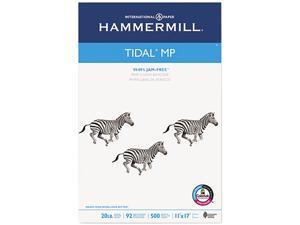Hammermill 16202-4 Tidal MP Copy Paper, 92 Brightness, 20lb, 11 x 17, White, 500 Sheets/Ream Hammermill 16202-4 Tidal MP Copy Paper, 92 Brightness, 20lb, 11 x 17, White, 500 Sheets/Ream