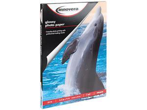 Innovera 99450 Glossy Photo Paper, 8-1/2 x 11, 50 Sheets/Pack Innovera 99450 Glossy Photo Paper, 8-1/2 x 11, 50 Sheets/Pack