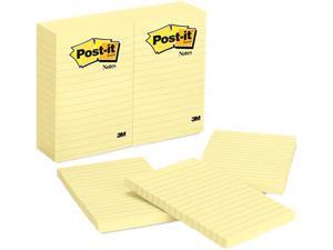 Post-it Notes 660-YW Original Notes, 4 x 6, Lined, Canary Yellow, 12 100-Sheet Pads/Pack Post-it Notes 660-YW Original Notes, 4 x 6, Lined, Canary Yellow, 12 100-Sheet Pads/Pack
