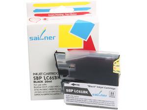 Sailner Compatible SBP-LC61BK Ink Cartridge (OEM# Brohter LC61BK) Black Sailner Compatible SBP-LC61BK Ink Cartridge (OEM# Brohter LC61BK) Black