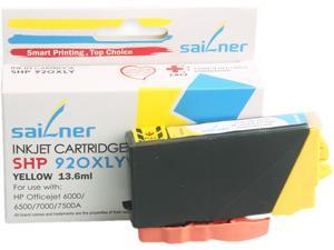 Sailner Compatible SHP 920XL Y inkjet Cartridge, Cartridge for HP OEM# 920XL Y Sailner Compatible SHP 920XL Y inkjet Cartridge, Cartridge for HP OEM# 920XL Y