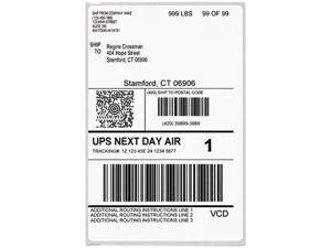 Dymo 1744907 LW Shipping Labels, Extra Large 4" x 6" Dymo 1744907 LW Shipping Labels, Extra Large 4" x 6"