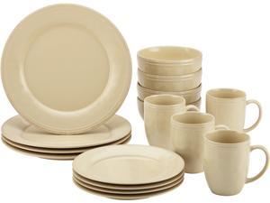 Rachael Ray 16-pc. Cucina Dinnerware Set, Almond Rachael Ray 16-pc. Cucina Dinnerware Set, Almond