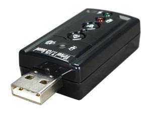 StarTech ICUSBAUDIO7 7.1 Channels USB Interface Stereo Audio Adapter External Sound Card StarTech ICUSBAUDIO7 7.1 Channels USB Interface Stereo Audio Adapter External Sound Card