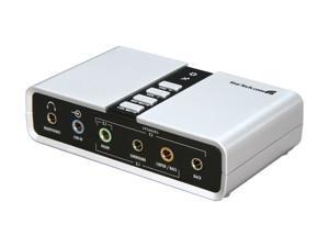 StarTech 7.1 Channels USB Interface Audio Adapter External Sound Card StarTech 7.1 Channels USB Interface Audio Adapter External Sound Card