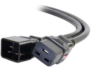 C2G 1FT LOCKING C20 TO C19 15A 250V BLACK C2G 1FT LOCKING C20 TO C19 15A 250V BLACK