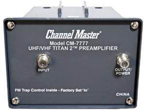 CHANNEL MASTER 7777 HDTV Antenna Preamplifier CHANNEL MASTER 7777 HDTV Antenna Preamplifier