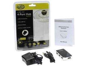 Gear Head UH5600AL 4Port Usb 2.0 Aluminum Hub Ac Powered Rohs Gear Head UH5600AL 4Port Usb 2.0 Aluminum Hub Ac Powered Rohs