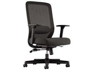 basyx VL721 Series Mesh Executive Chair, Mesh Back, 100% Polyester Seat, Black basyx VL721 Series Mesh Executive Chair, Mesh Back, 100% Polyester Seat, Black