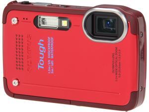 OLYMPUS Tough TG-630 iHS V104110RU000 Red 12 MP 3.0" 460K Digital Camera OLYMPUS Tough TG-630 iHS V104110RU000 Red 12 MP 3.0" 460K Digital Camera