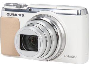 OLYMPUS SH-50 iHS White 16 MP 24X Optical Zoom Wide Angle Digital Camera HDTV Output OLYMPUS SH-50 iHS White 16 MP 24X Optical Zoom Wide Angle Digital Camera HDTV Output