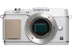 OLYMPUS PEN E-P5 V204050WU000 White 16.1 MP 3.0" 1037K Touch LCD Micro Four Thirds interchangeable lens system camera - Body OLYMPUS PEN E-P5 V204050WU000 White 16.1 MP 3.0" 1037K Touch LCD Micro Four Thirds interchangeable lens system camera - Body