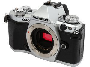 OLYMPUS OM-D E-M5 Mark II V207040SU000 Silver 16.1 MP 3.0" LCD Mirrorless Micro Four Thirds Digital Camera (Body) OLYMPUS OM-D E-M5 Mark II V207040SU000 Silver 16.1 MP 3.0" LCD Mirrorless Micro Four Thirds Digital Camera (Body)