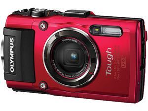 Olympus Stylus TOUGH TG-4 Digital Camera, Red, V104160RU000 Olympus Stylus TOUGH TG-4 Digital Camera, Red, V104160RU000