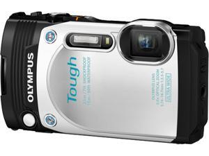 OLYMPUS TG-870 V104200WU000 White 3.0" 920K Digital Camera OLYMPUS TG-870 V104200WU000 White 3.0" 920K Digital Camera
