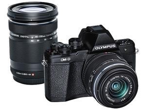 Olympus OM-D E-M10 Mark II Mirrorless Micro Four Thirds Digital Camera with 14-42mm and 40-150mm Lenses Olympus OM-D E-M10 Mark II Mirrorless Micro Four Thirds Digital Camera with 14-42mm and 40-150mm Lenses