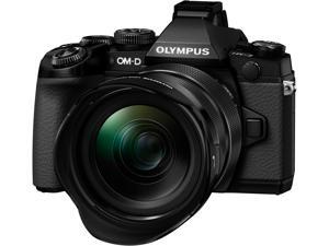 OLYMPUS OM-D E-M1 V207010BU040 Black Micro Four Thirds Interchangeable Lens system Camera with M.12-40mm f2.8 PRO Black Lens OLYMPUS OM-D E-M1 V207010BU040 Black Micro Four Thirds Interchangeable Lens system Camera with M.12-40mm f2.8 PRO Black Lens
